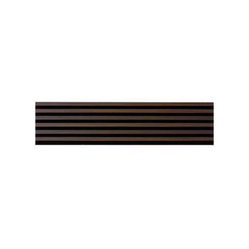 Koka sienas panelis 2700 x 300mm (Black-Dark oak)